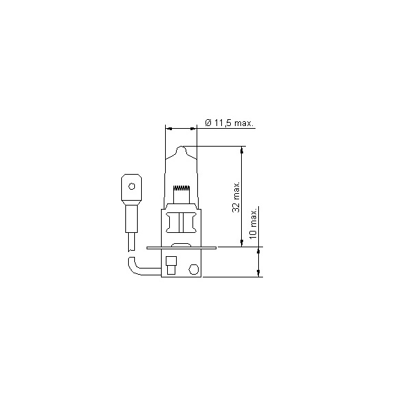 Tesla Bulb H3 24V 70W - Image 3